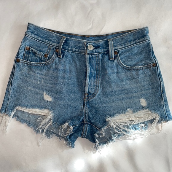 Levi's Pants - Levi’s 501 High Rise Denim Shorts